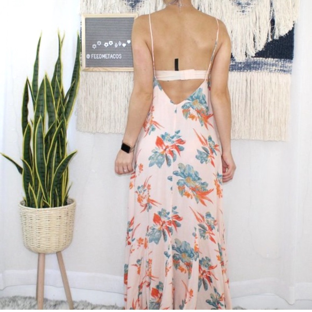 SOLD Free People Star Chasin Floral Maxi Dress - Picture 2 of 8